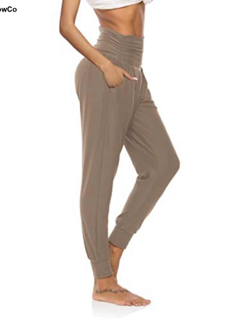 Womens Loose Yoga Sweatpants Joggers Lounge Pants with Pockets